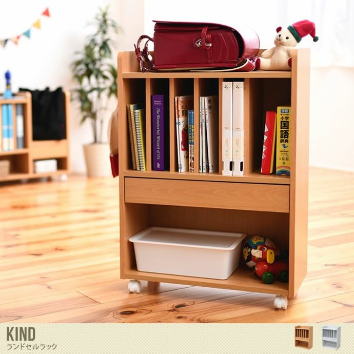 送料無料】【幅62cm】 ランドセルラック ラック シェルフ キッズ収納